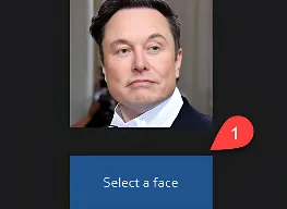 Step 1: Select Face Model
